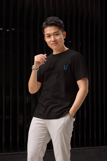 Black Classic Fit Regular T-Shirt