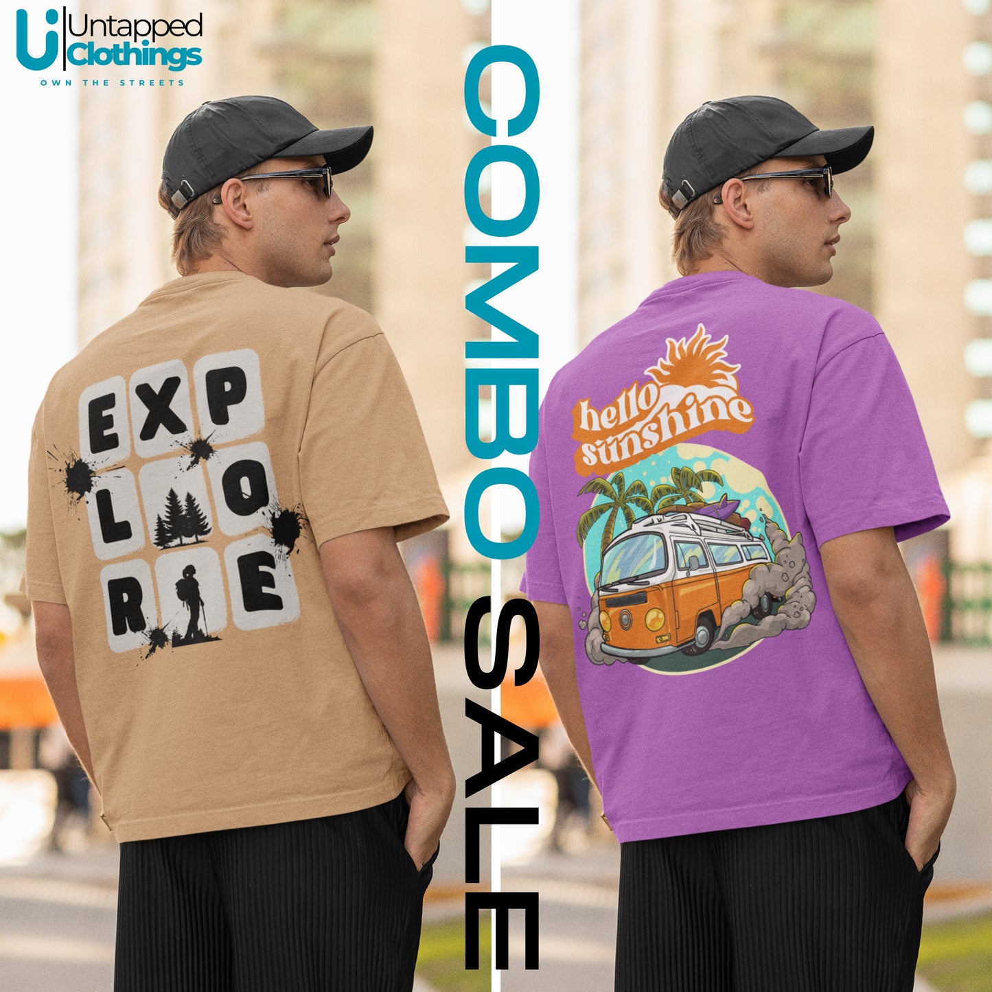 Oversized Tees - Pack Of 2