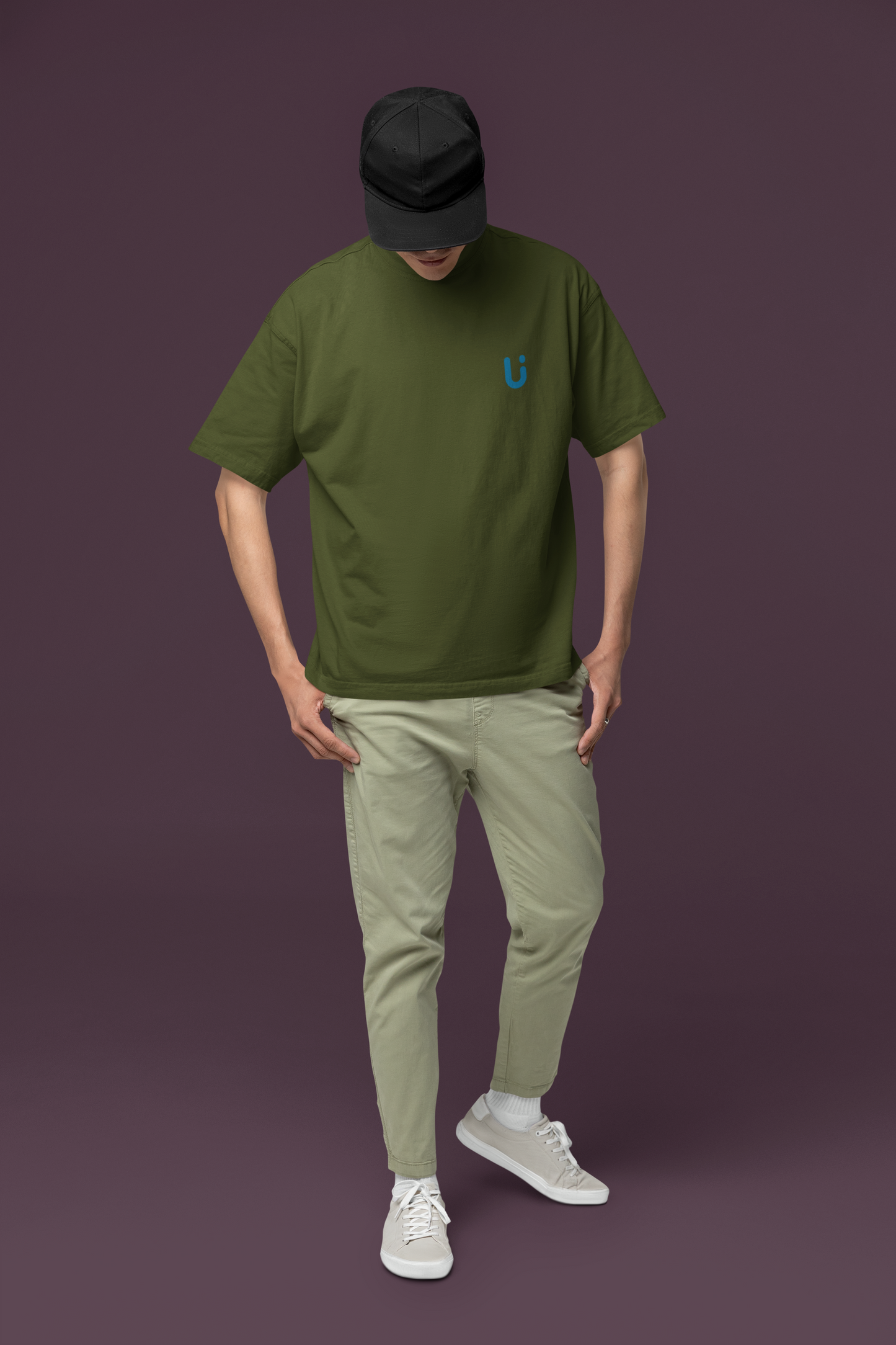 Say Yes to Adventure Oversized T-Shirt - ⁠Onion Green