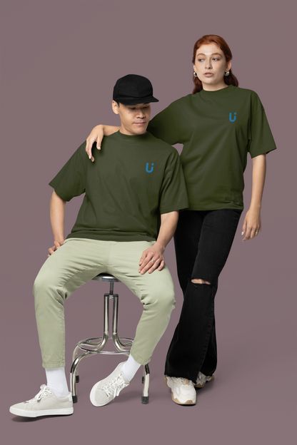 Say Yes to Adventure Oversized T-Shirt - ⁠Onion Green