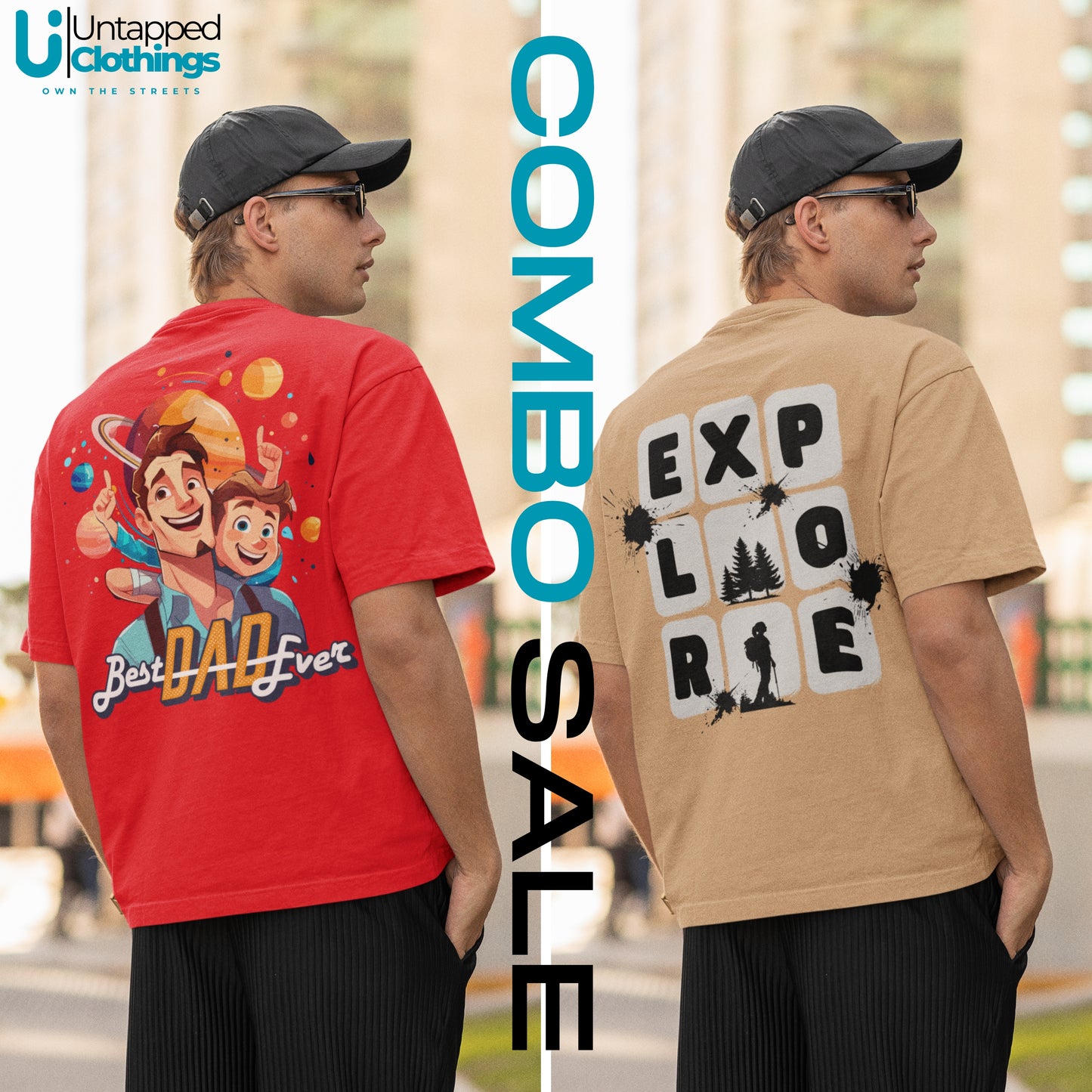 Oversized Tees - Pack Of 2