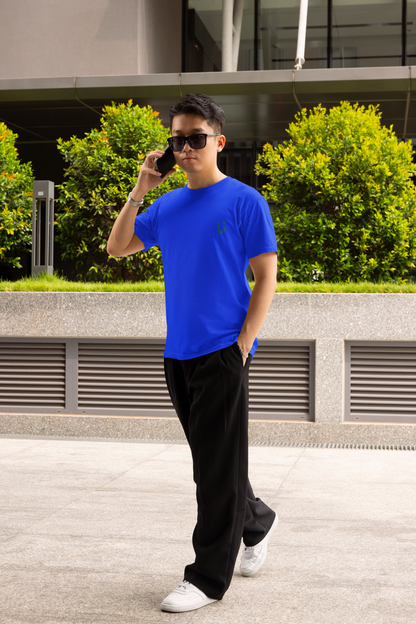 Royal Blue Classic Fit Regular T-Shirt