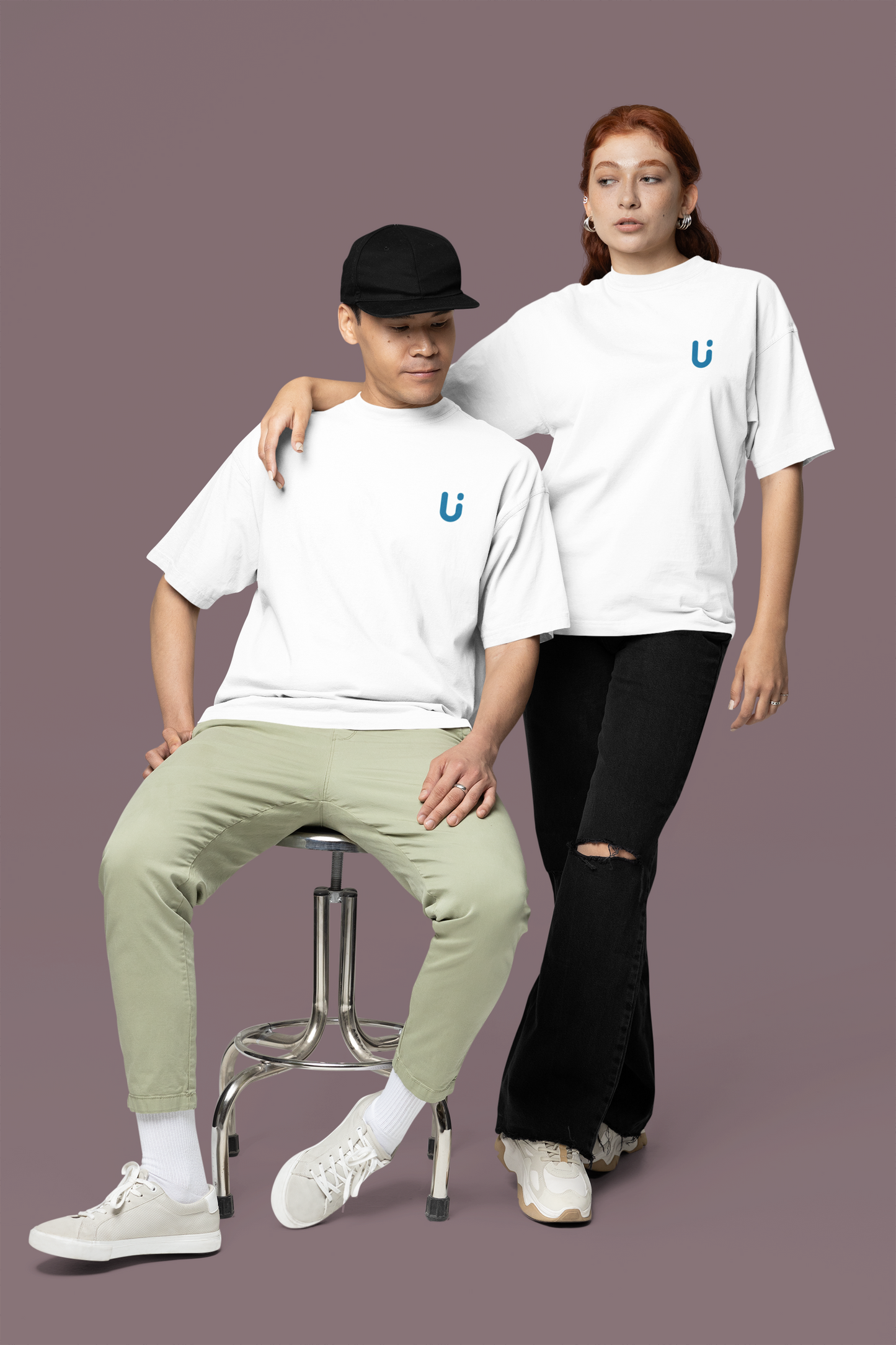 Better Together Oversized T-shirt - ⁠White Musk